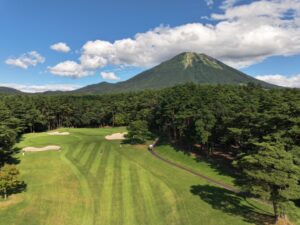 大山ゴルフクラブ空撮