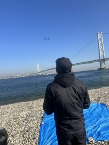 明石海峡大橋空撮