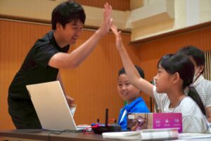 親子ドローン体験教室 in 長田公民館