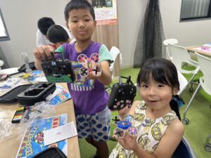 夏の工作教室１日目！！